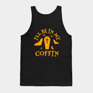 Halloween I'll Be In My Office Tank Top